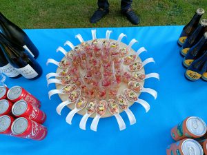 Photo d'un banquet organisé pour une entreprise